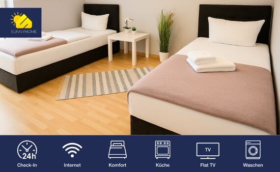 SUNNYHOME Monteurwohnungen in Schwandorf (ID:205)