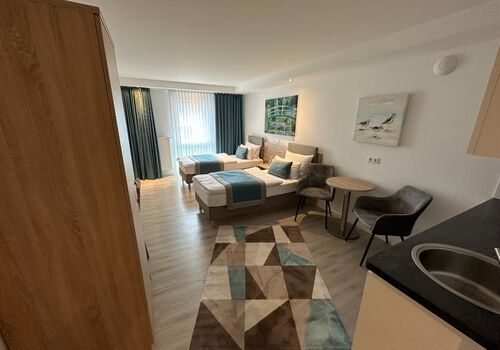 Hotelapartments 73 HH Süd für Monteure inkl. Küche, Bad